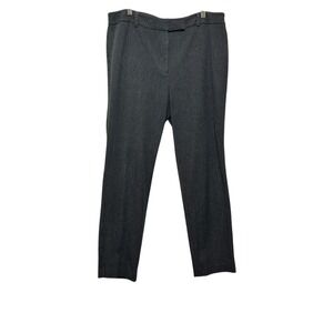 Talbots Women High‎ Waist Slim Pants 12 Micro Check Office Minimalist Tailored